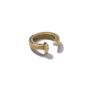 Giles and Brother Brass Spike Ring